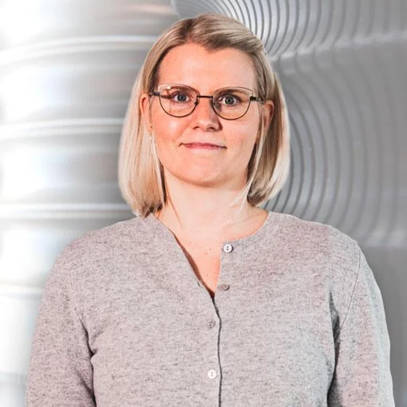 Portrait of Erika Mattila, Finance and HR Manager at Forsfood